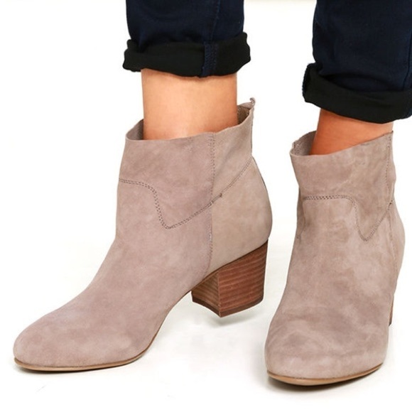 Steve Madden Harber Suede Leather Ankle Boots 6.5 - Picture 2 of 11